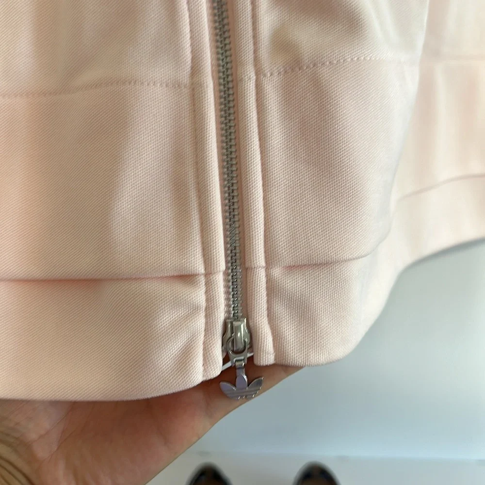 ADIDAS pink mesh zipper skirt​ - Picture 3 of 6